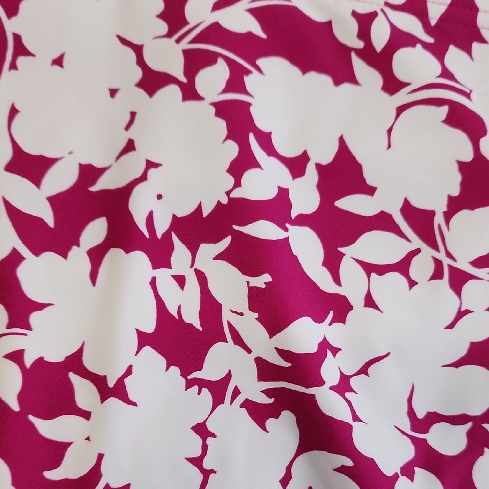 Michael Kors Bright Wild Berry Floral Bikini Bottom - Picture 4 of 6